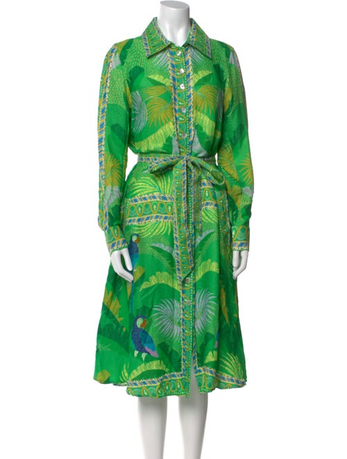 Farm Rio Printed Midi Length Dress