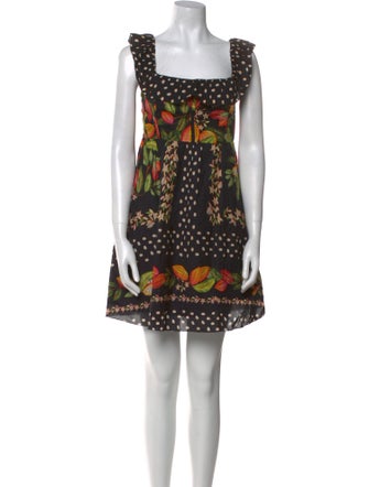 Farm Rio Printed Mini Dress