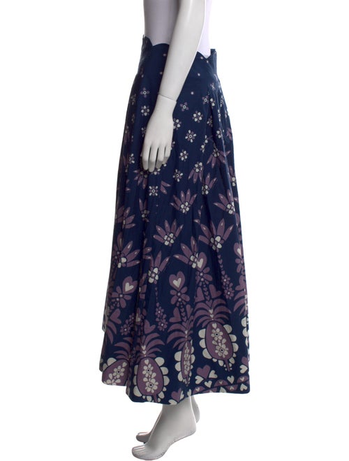 Farm Rio Printed Midi Length Skirt