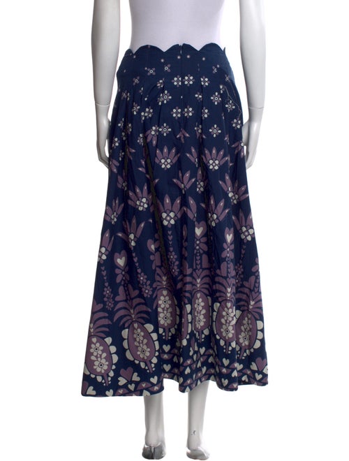 Farm Rio Printed Midi Length Skirt