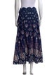 Farm Rio Printed Midi Length Skirt