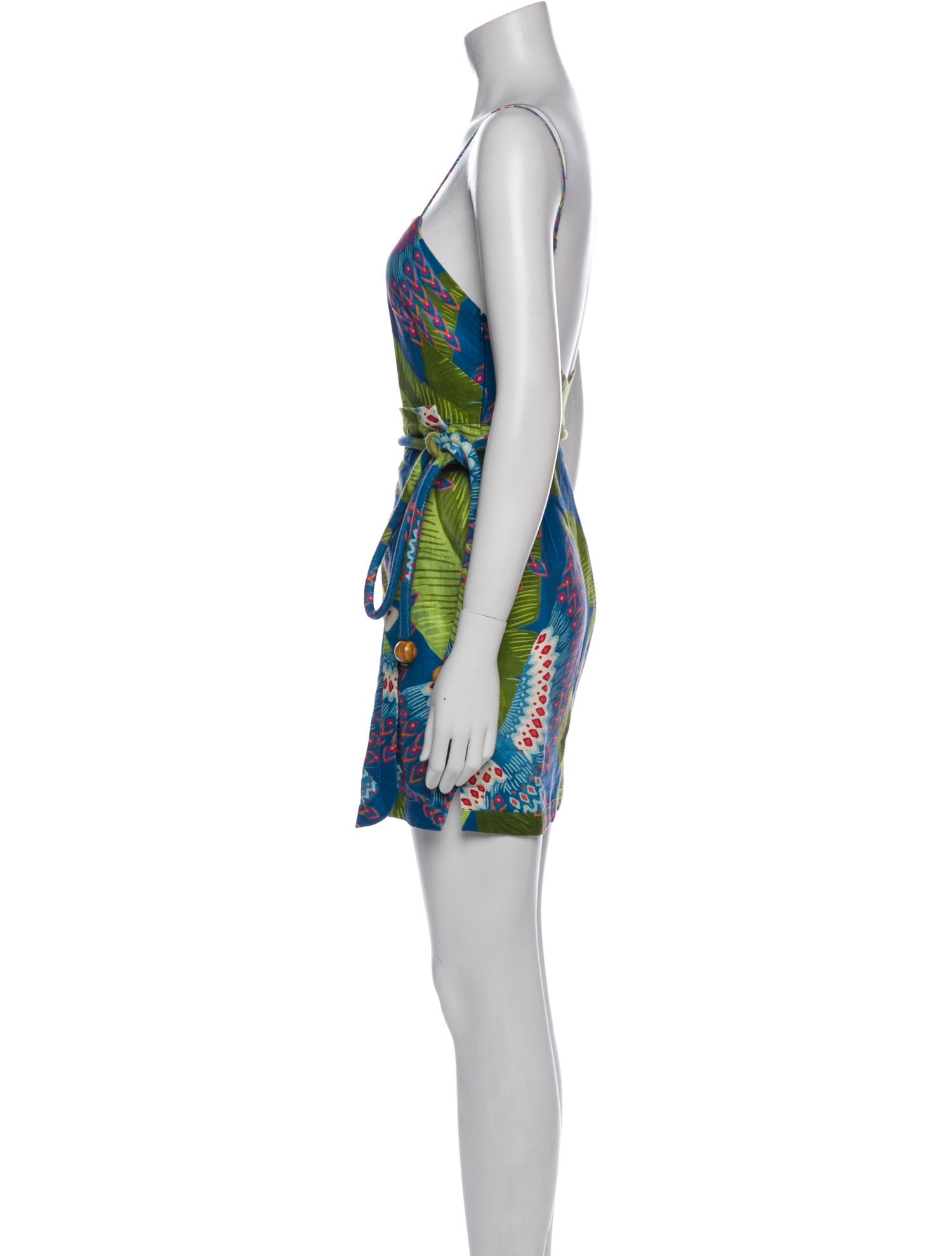 Farm Rio Linen Mini Dress