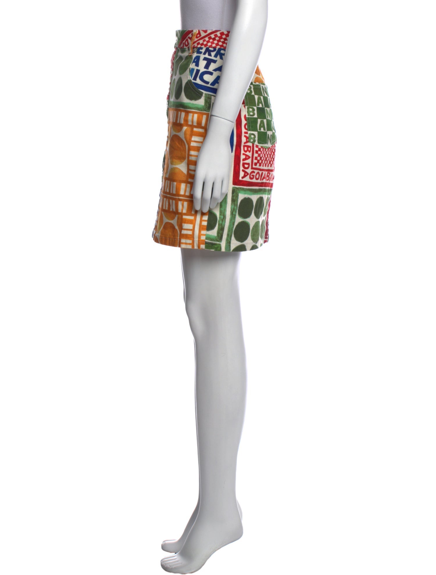 Farm Rio Printed Mini Skirt