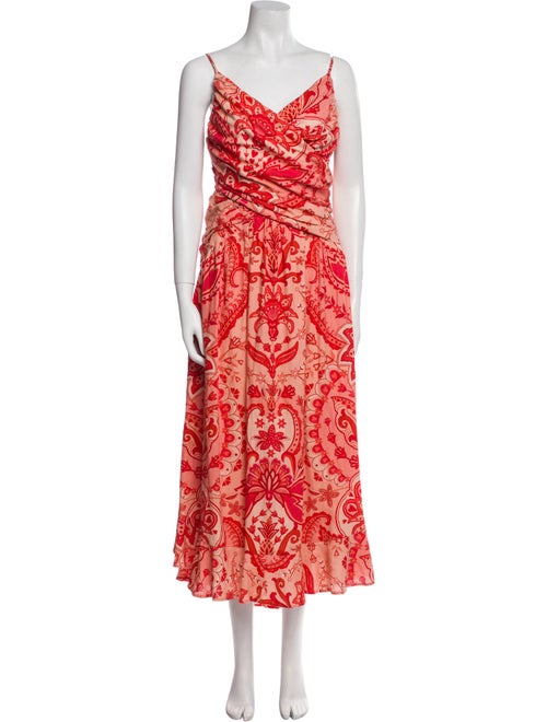 Farm Rio Linen Long Dress