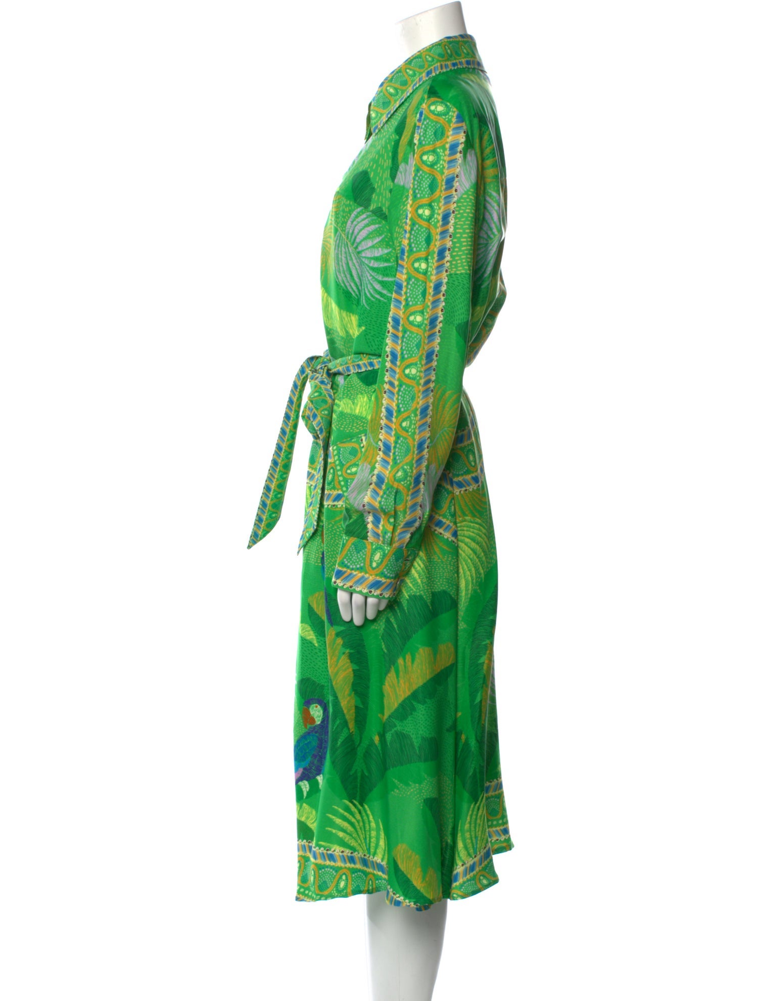 Farm Rio Printed Midi Length Dress