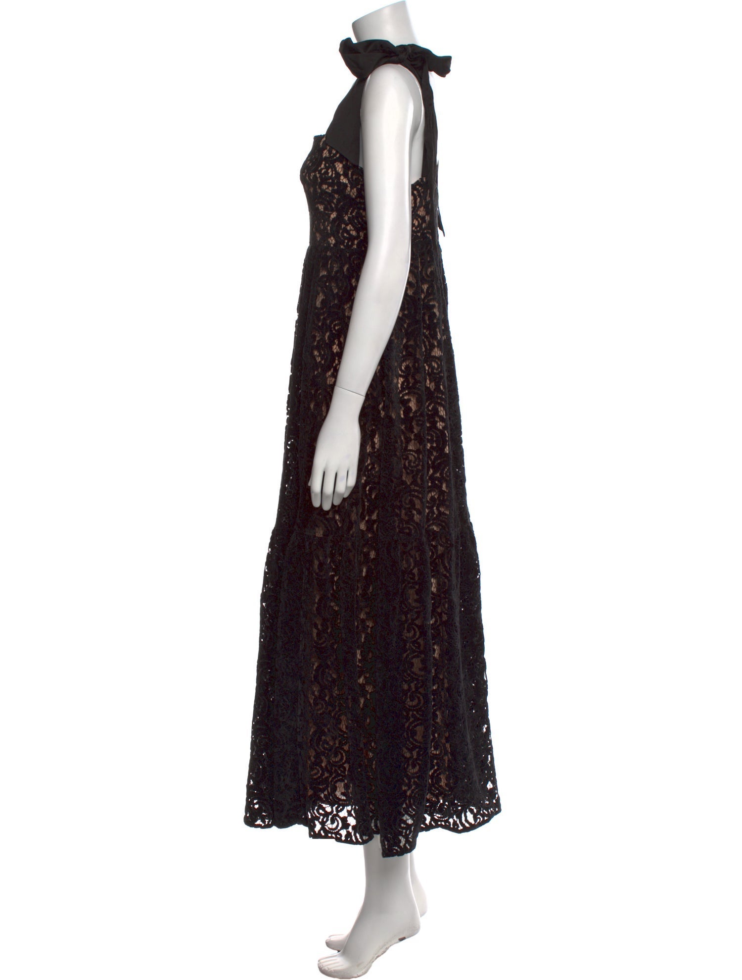 Farm Rio Lace Pattern Long Dress w/ Tags