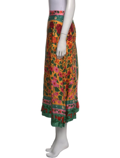 Farm Rio Printed Midi Length Skirt