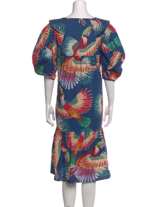 Farm Rio Printed Knee-Length Dress
