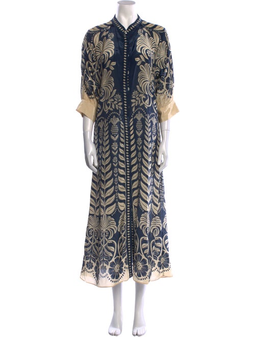 Farm Rio Printed Long Dress