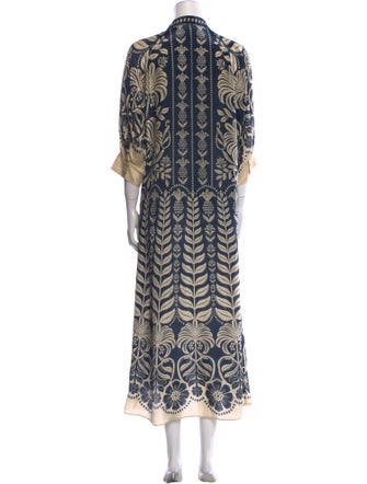 Farm Rio Printed Long Dress