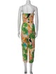 Farm Rio Printed Square Neckline Jumpsuit