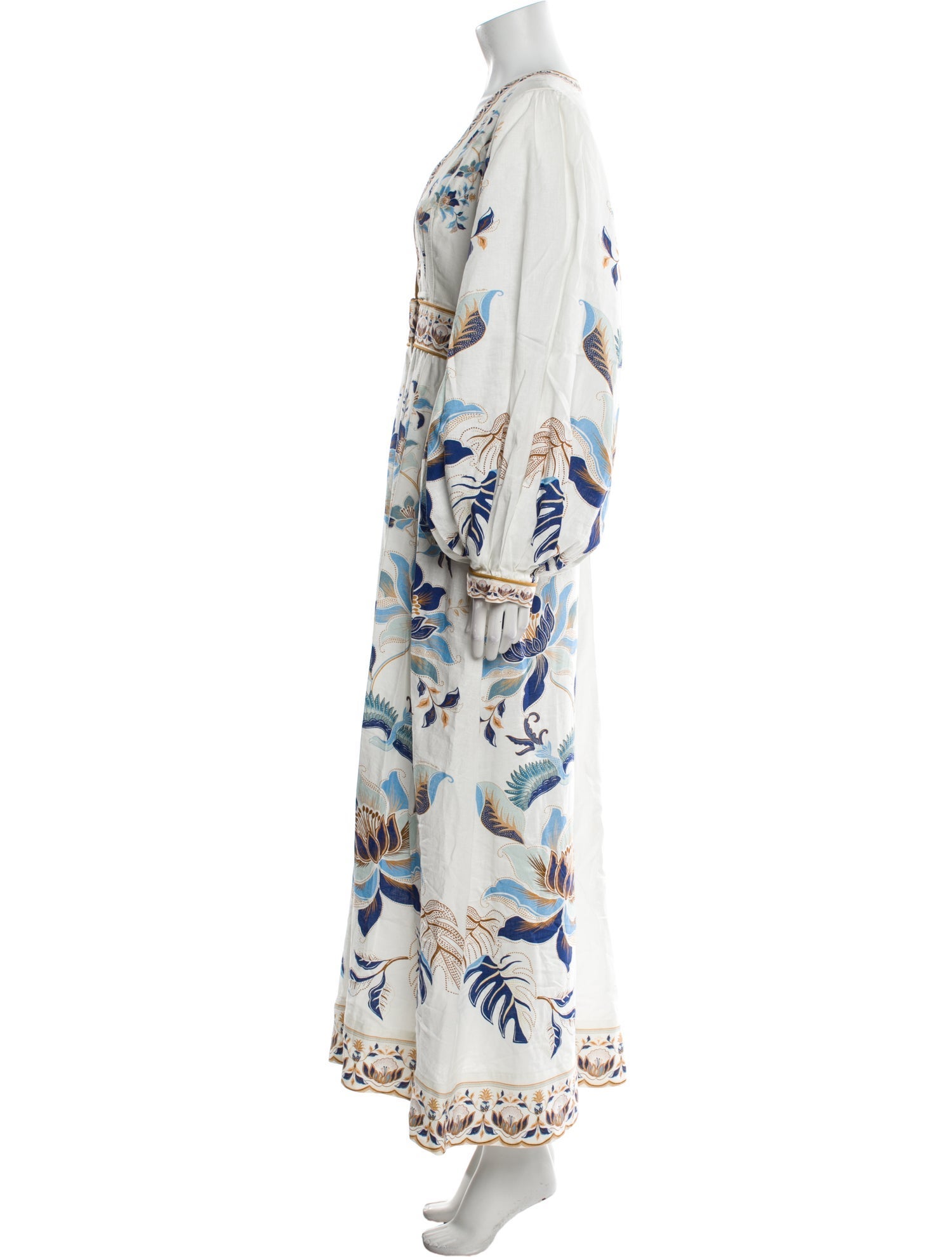 Farm Rio Printed Long Dress