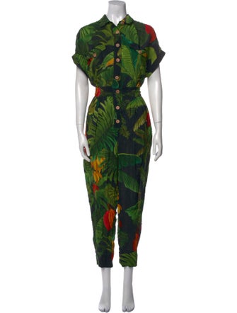 Farm Rio Printed Jumpsuit