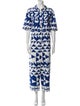 Farm Rio Printed V-Neck Jumpsuit