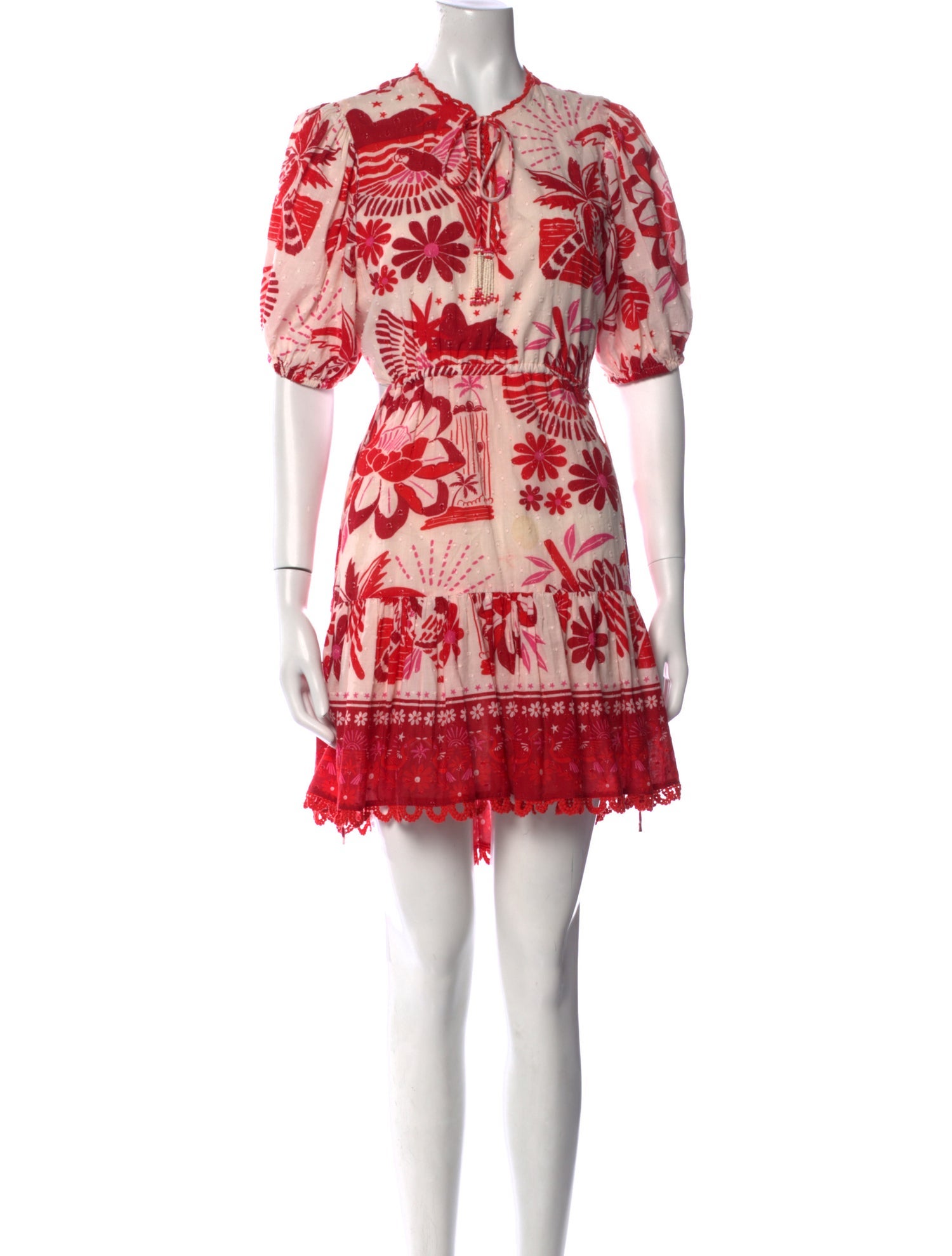 Farm Rio Printed Mini Dress