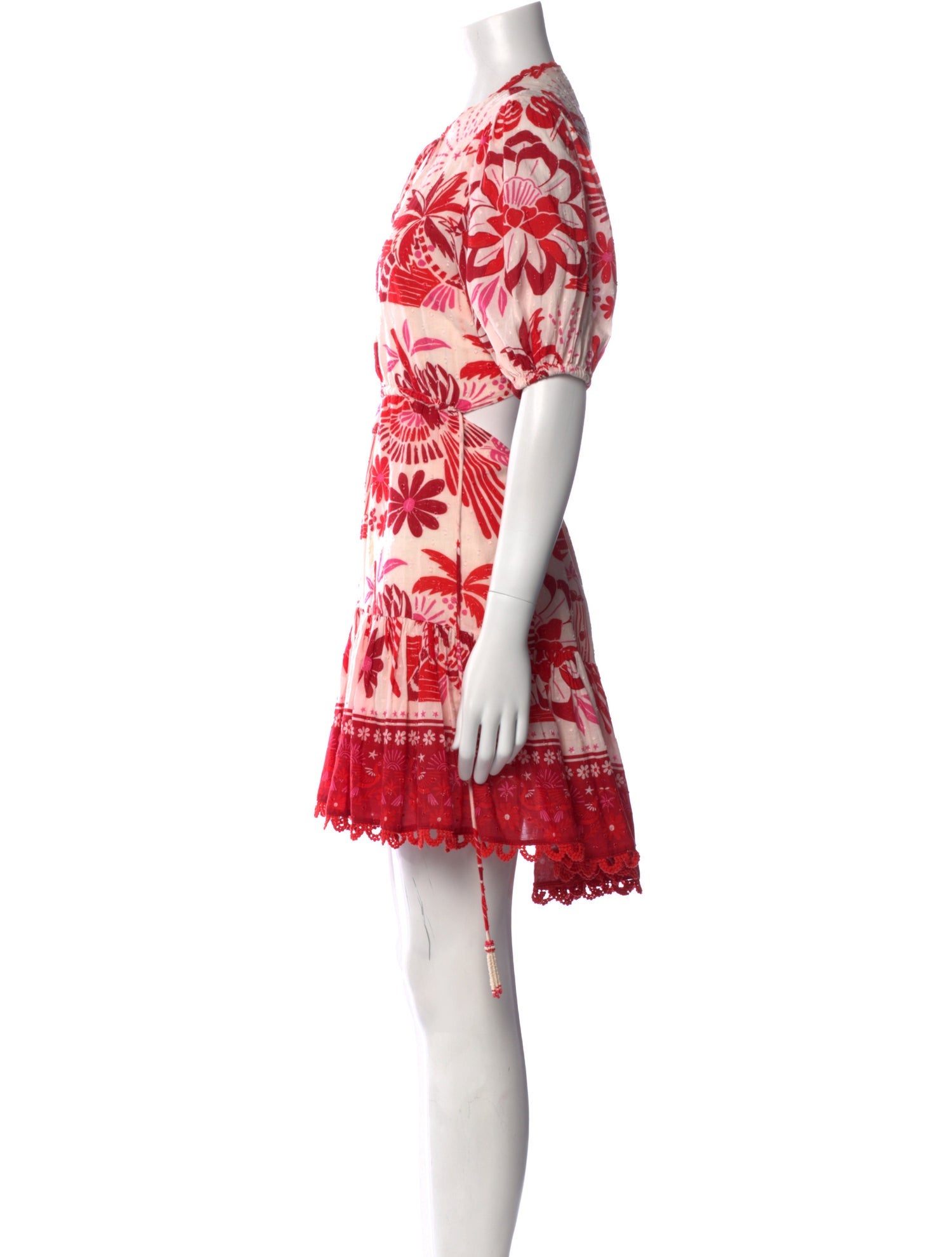 Farm Rio Printed Mini Dress