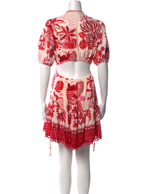 Farm Rio Printed Mini Dress