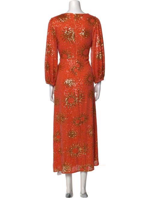 Farm Rio Printed Long Dress