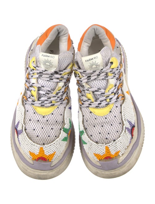 Farm Rio Mesh Patterned Athletic Sneakers