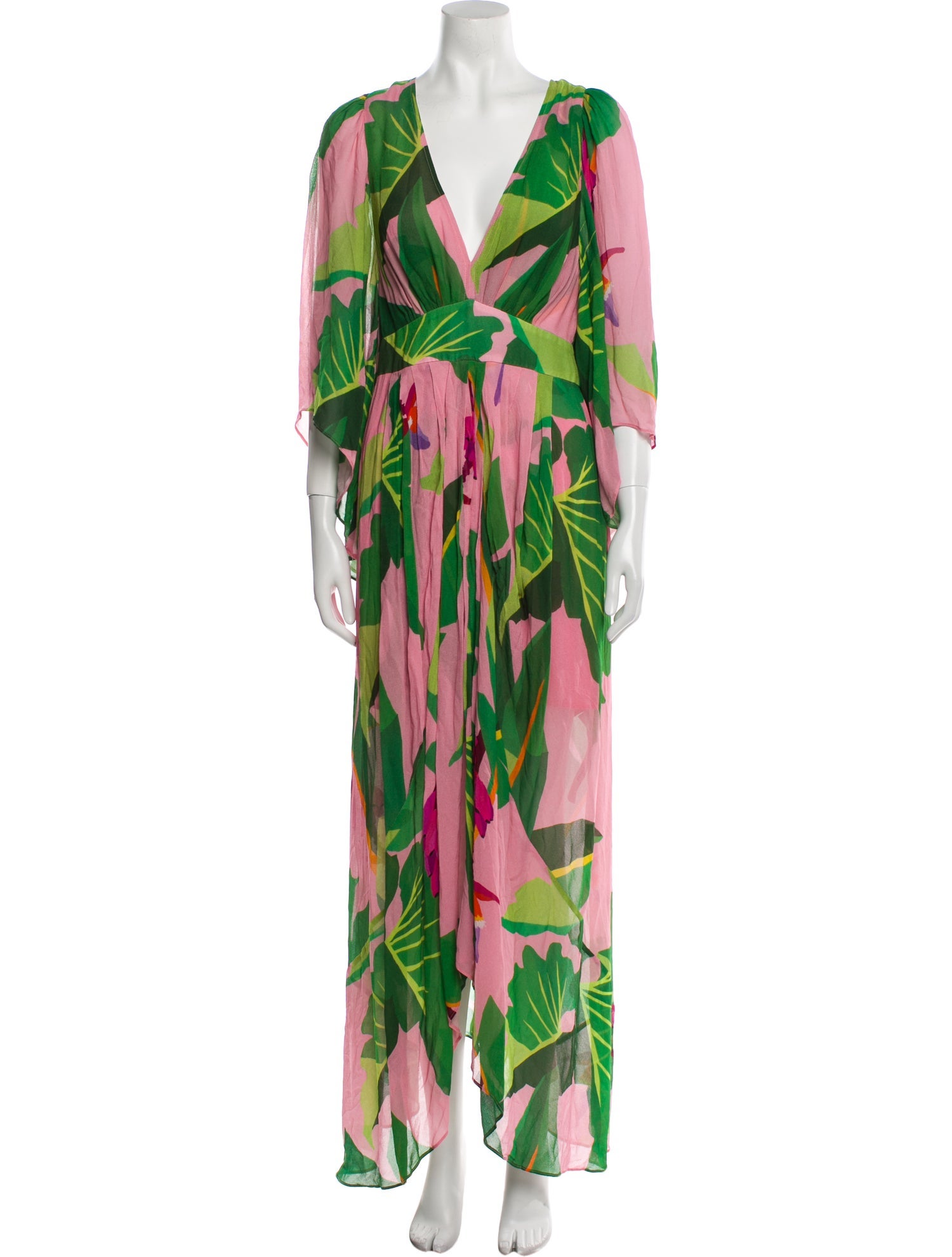 Farm Rio Printed Long Dress