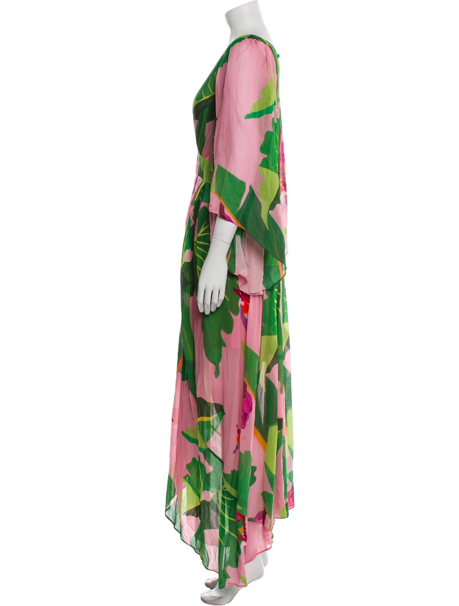 Farm Rio Printed Long Dress