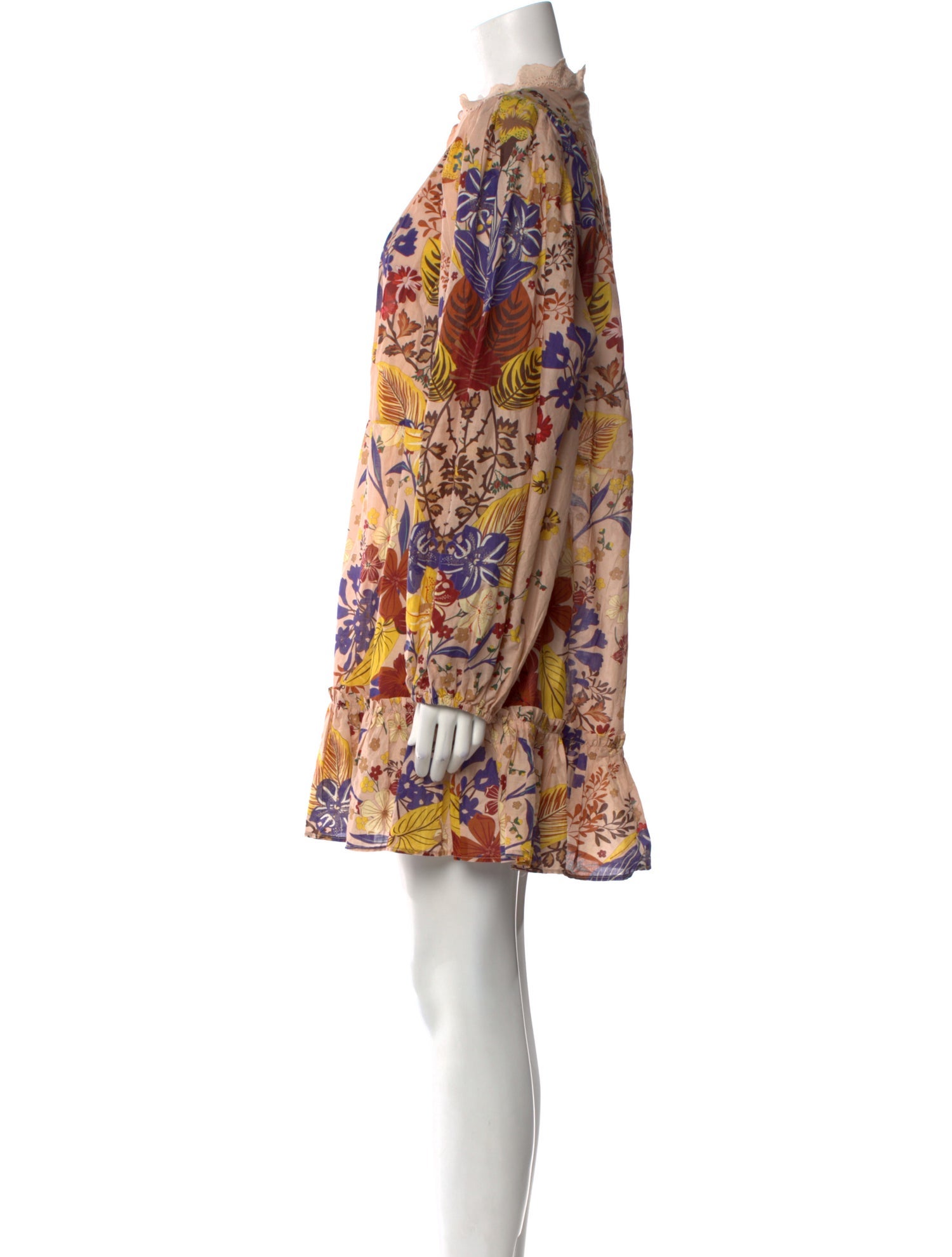 Farm Rio Floral Print Mini Dress w/ Tags