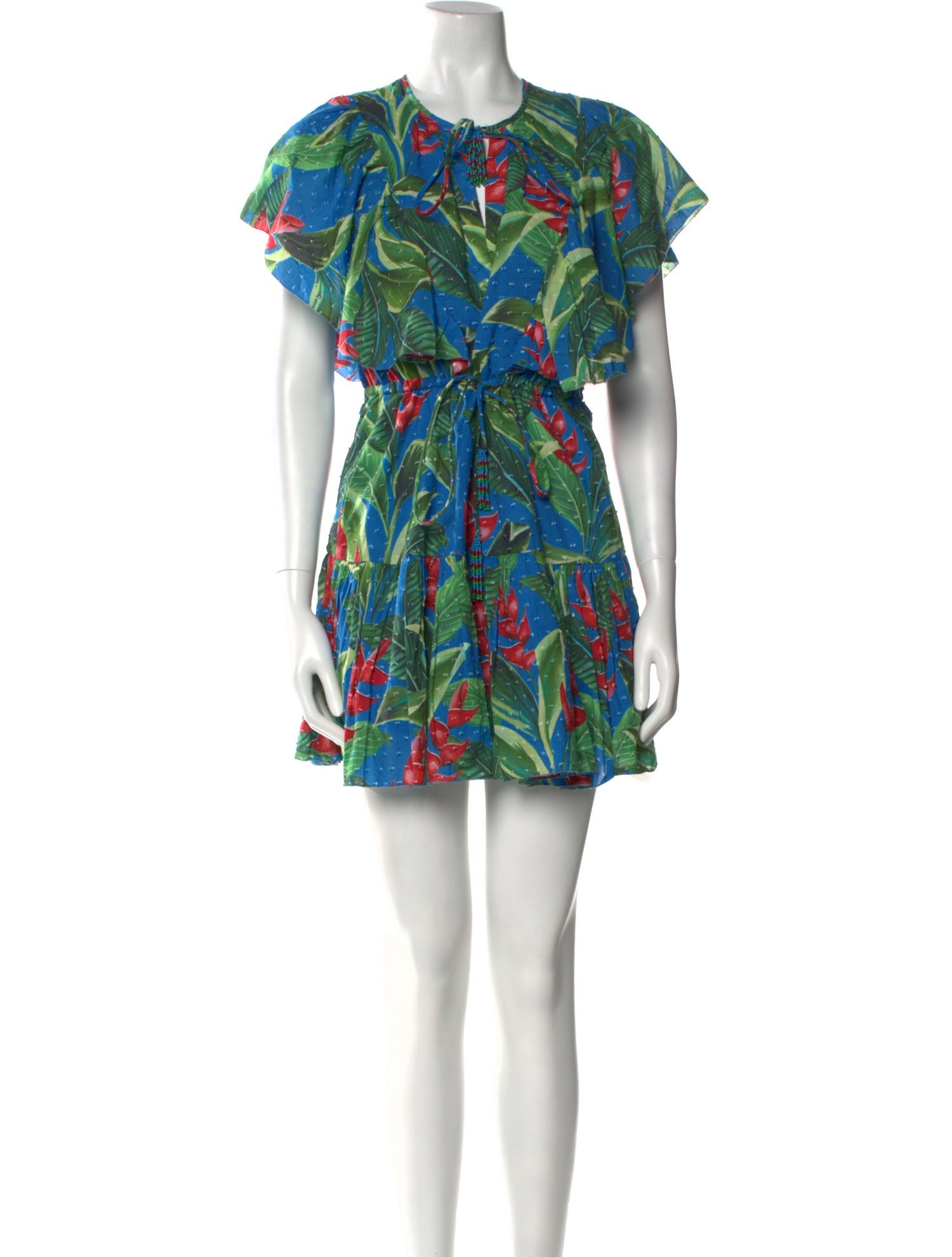 Farm Rio Printed Mini Dress