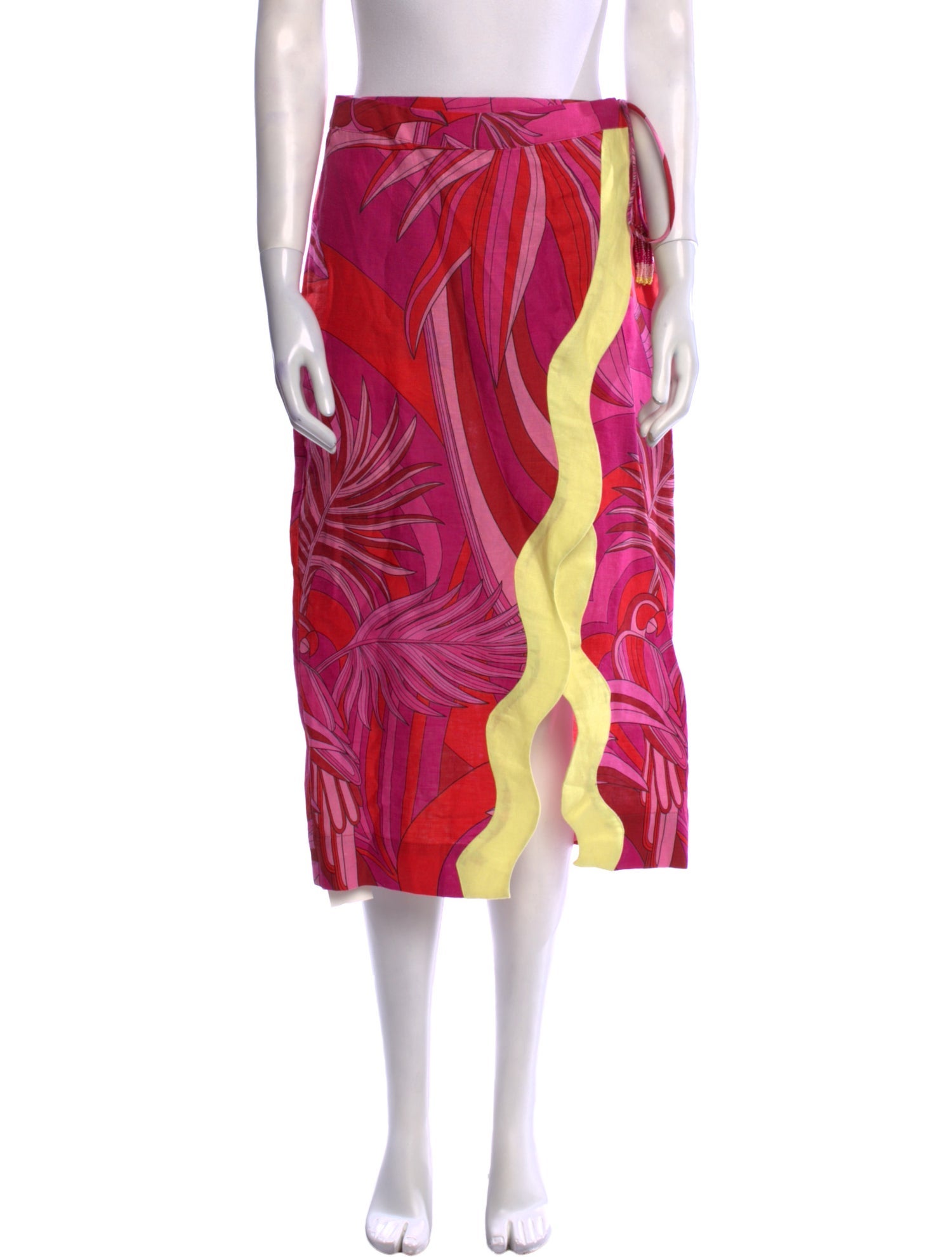 Farm Rio Printed Knee-Length Skirt