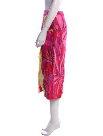 Farm Rio Printed Knee-Length Skirt