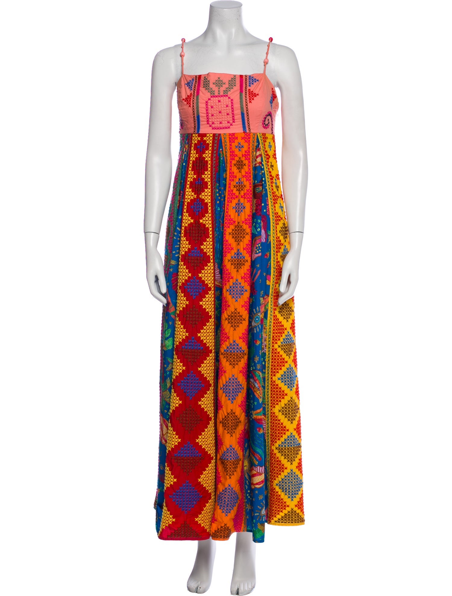 Farm Rio Printed Long Dress