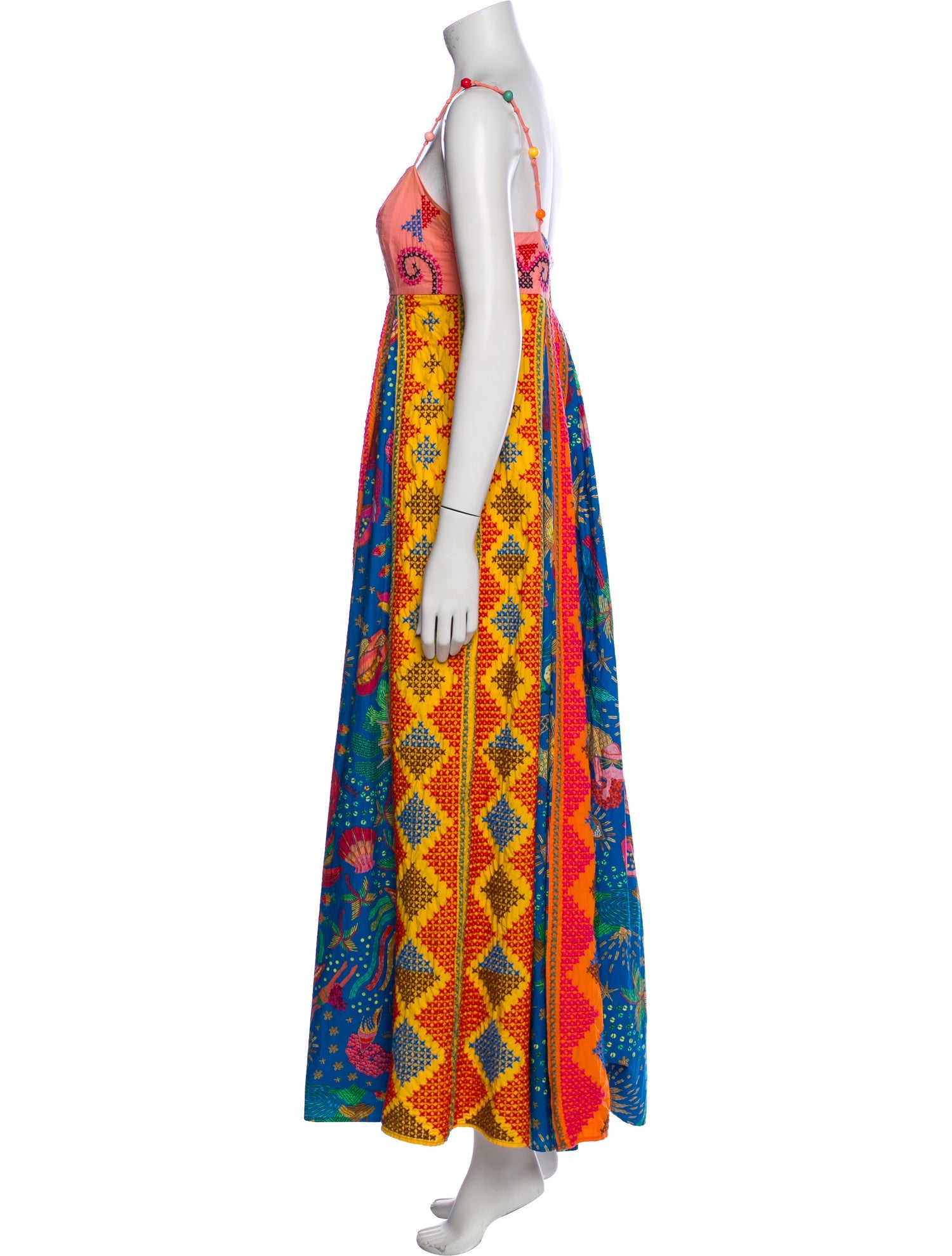 Farm Rio Printed Long Dress