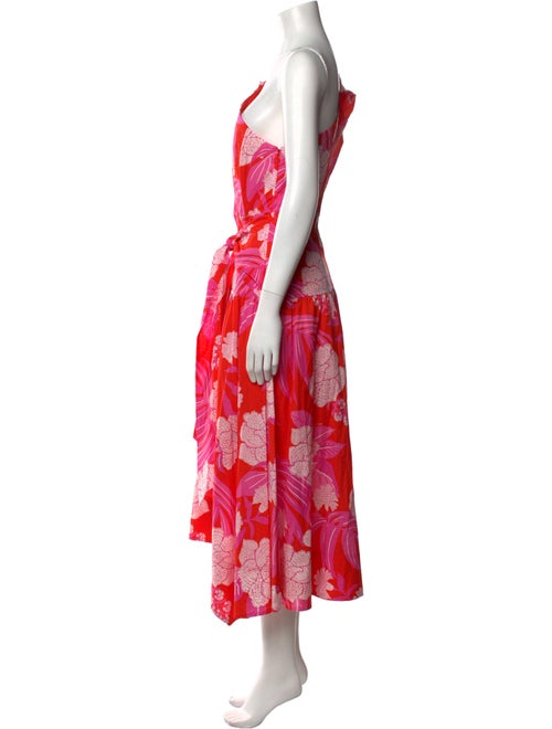 Farm Rio Floral Print Long Dress
