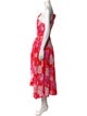Farm Rio Floral Print Long Dress