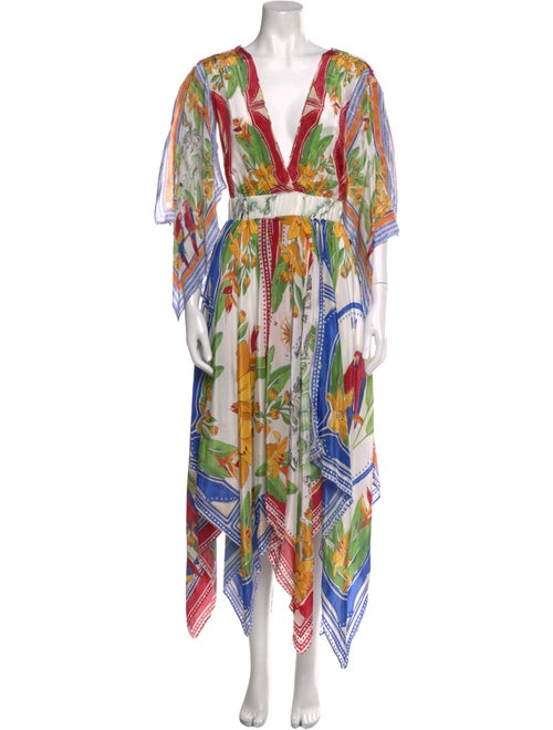 Farm Rio Printed Long Dress