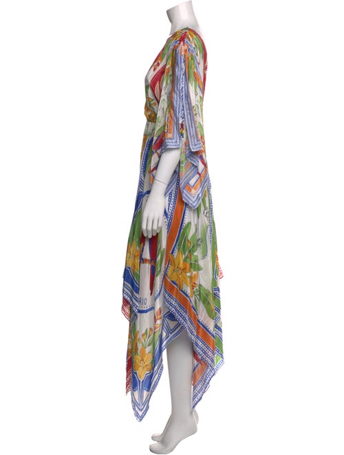 Farm Rio Printed Long Dress