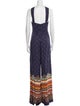 Farm Rio Printed V-Neck Jumpsuit