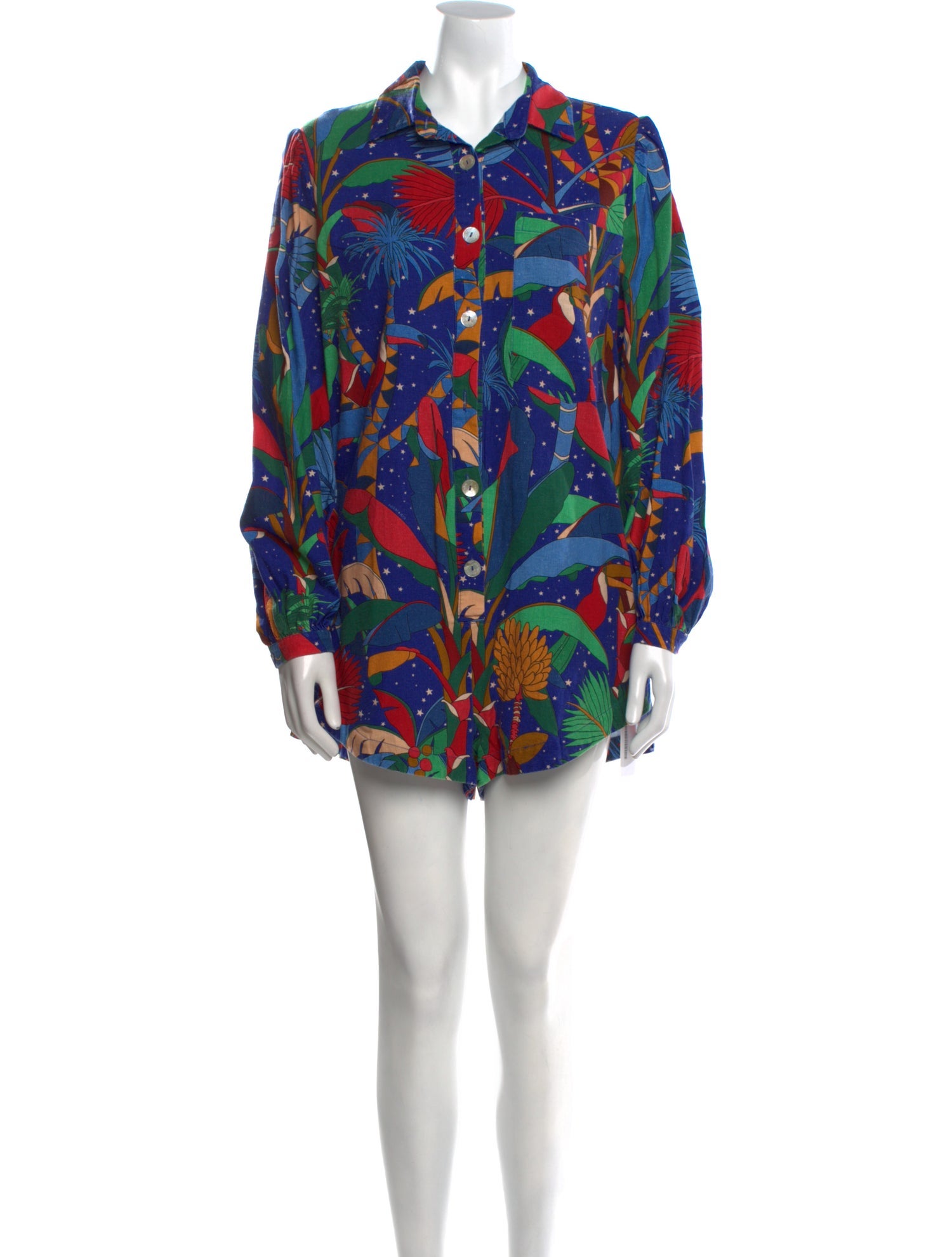 Farm Rio Printed Romper