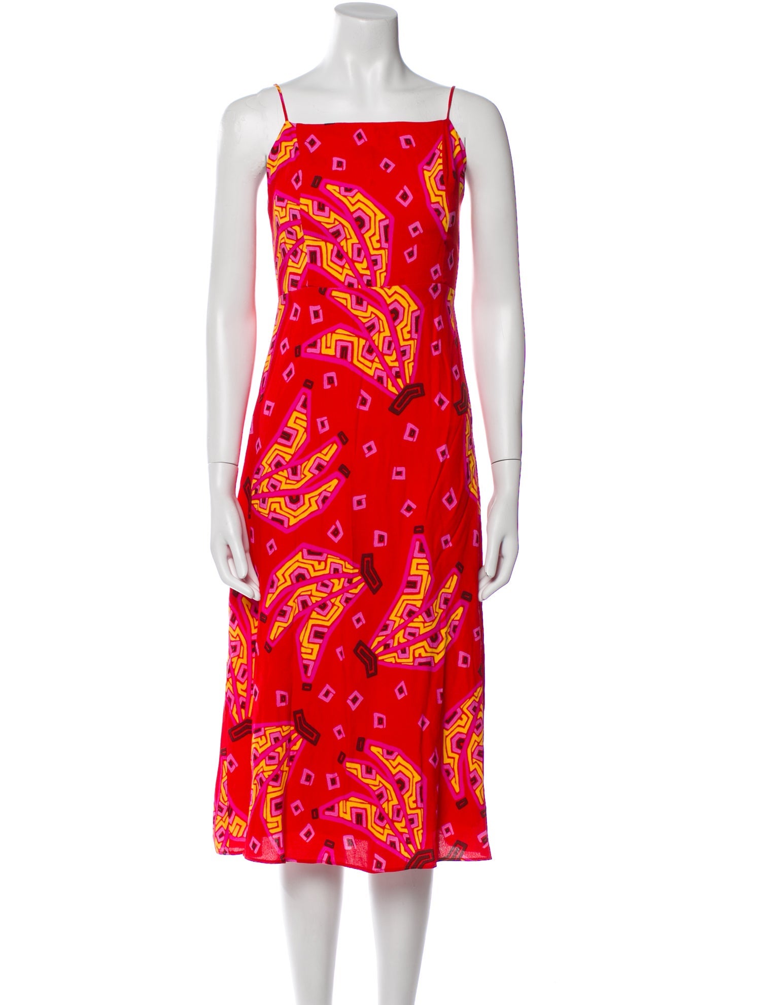 Farm Rio Printed Midi Length Dress w/ Tags
