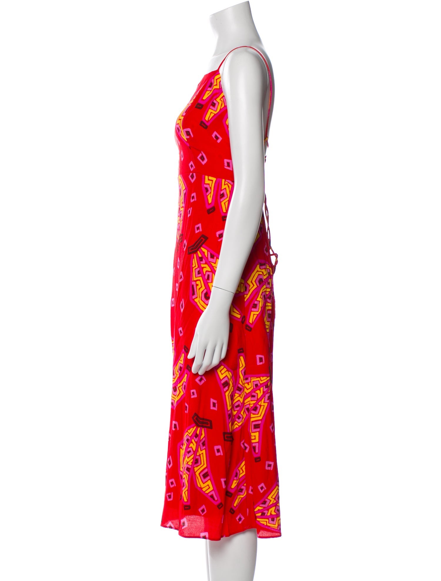 Farm Rio Printed Midi Length Dress w/ Tags