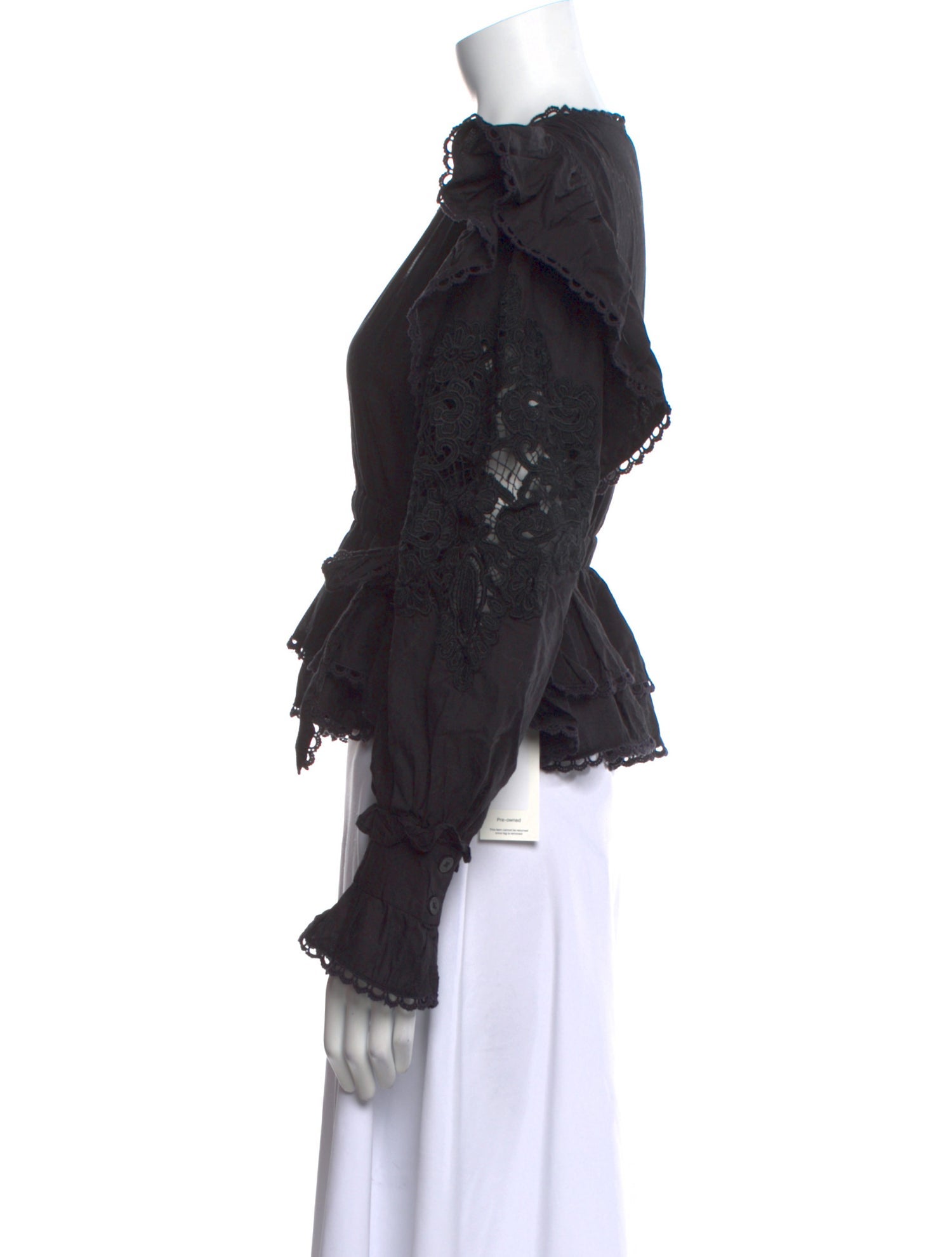 Farm Rio V-Neck Long Sleeve Blouse