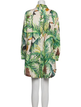 Farm Rio Linen Printed Romper