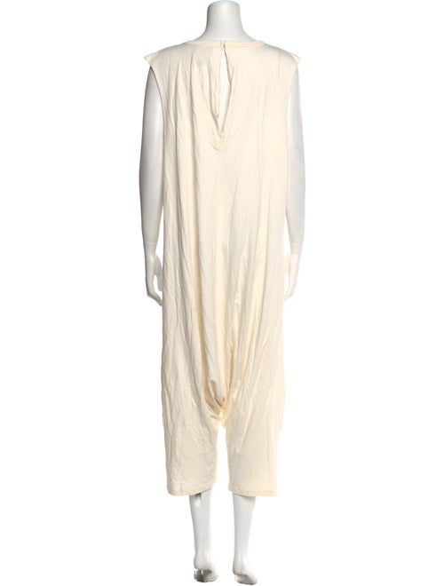 Farm Rio Graphic Print Crew Neck Jumpsuit