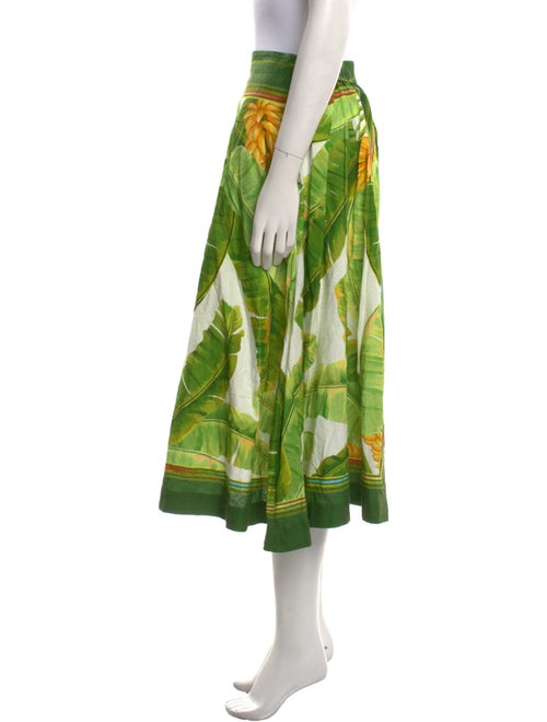 Farm Rio Printed Midi Length Skirt