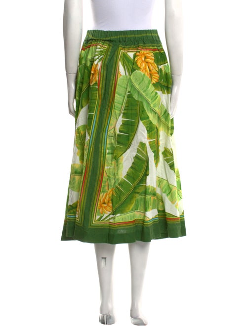 Farm Rio Printed Midi Length Skirt