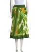 Farm Rio Printed Midi Length Skirt