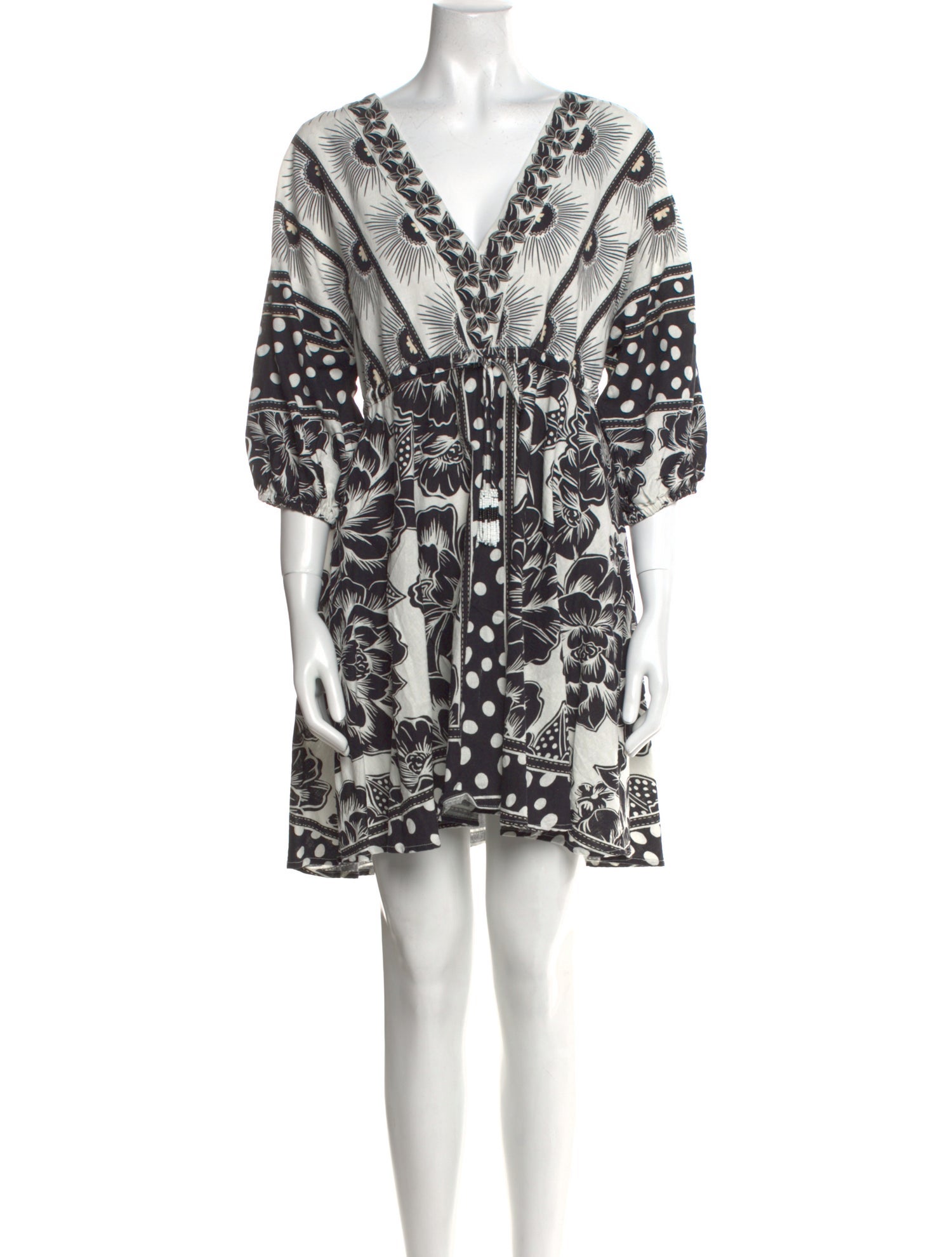 Farm Rio Printed Mini Dress