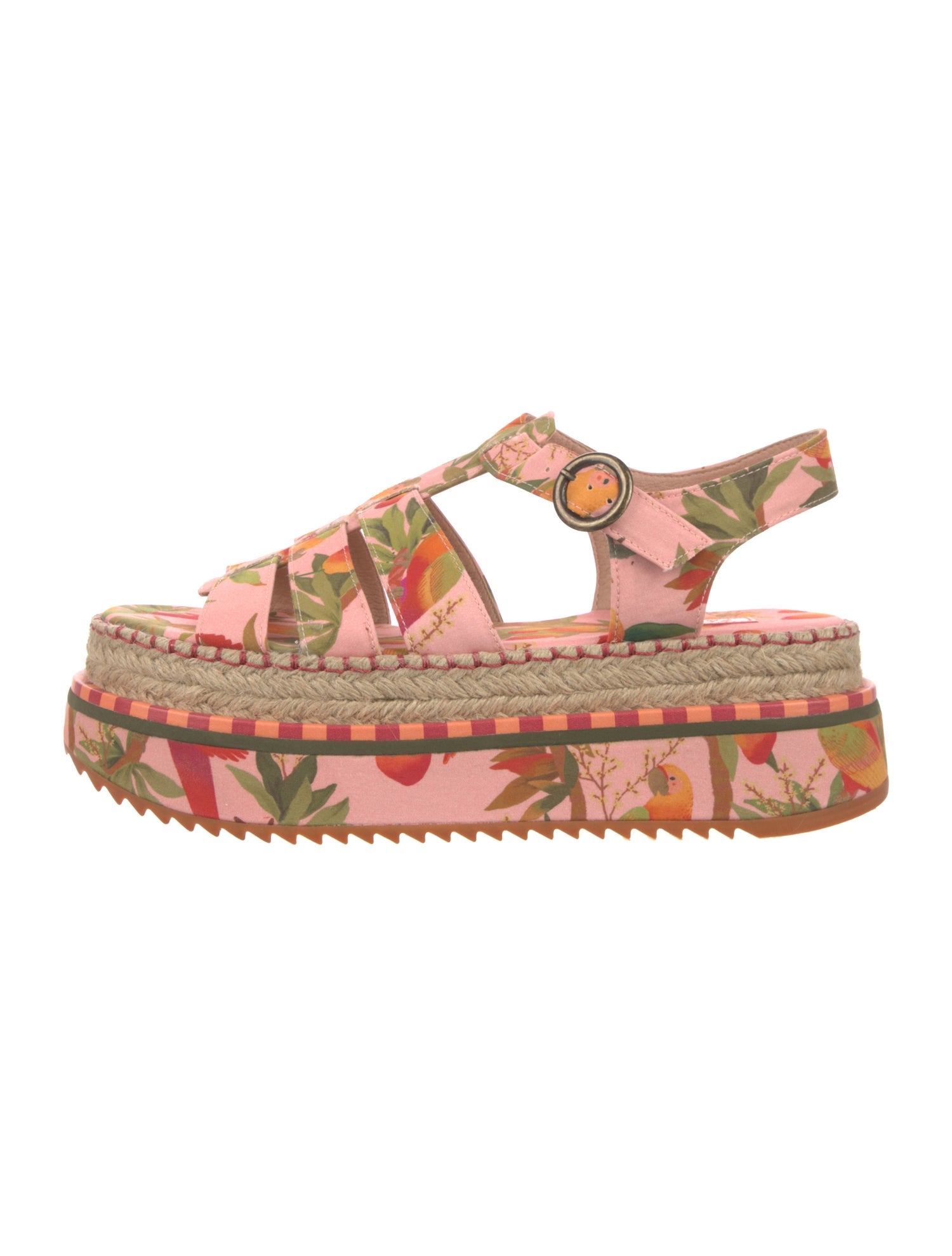Farm Rio Canvas Printed Espadrilles