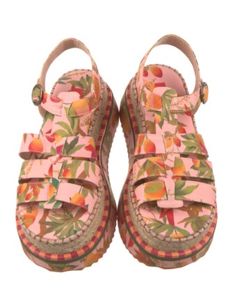 Farm Rio Canvas Printed Espadrilles