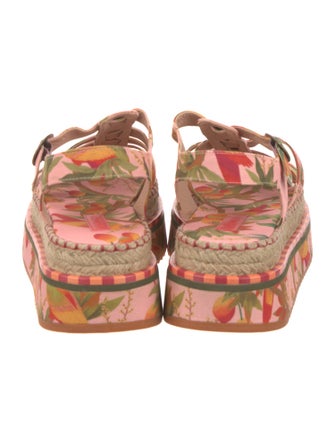 Farm Rio Canvas Printed Espadrilles