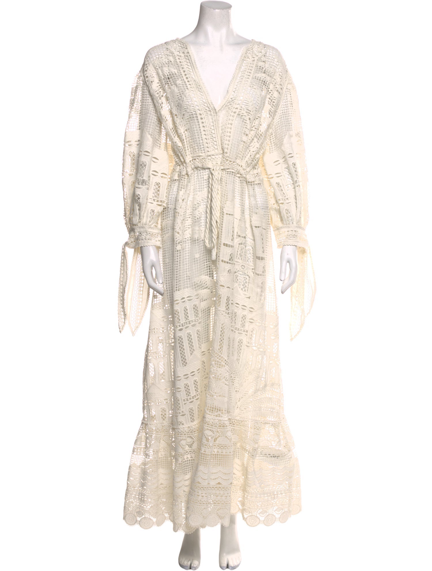 Farm Rio V-Neck Long Dress